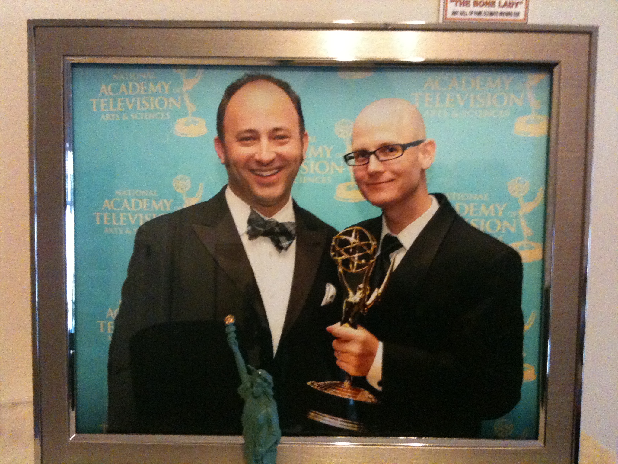 Mills after the Emmy win
